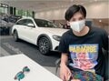 川崎希＆アレク、新車のポルシェを修理へ「警告画面が出てたから車屋さんに」