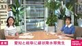 愛知と岐阜に線状降水帯発生