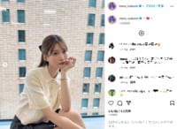 生見愛瑠、ミニスカートで“美ふともも”披露 「天使のような可愛さ」「にこにこ可愛い」とファン歓喜