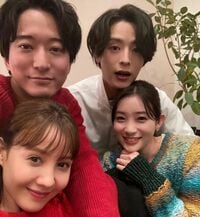 「神回かよ！」「4人の雰囲気最高」浅香航大＆トリンドル、塩野瑛久＆足立梨花の4ショット公開に番組ファン歓喜