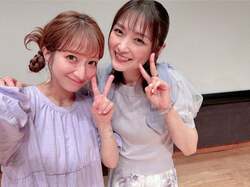  辻希美、石川梨華との2ショットを公開「モーニング娘。4期のデビュー日で丸25年」