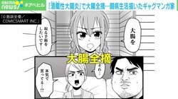 「1日にトイレ30回、全部下痢」「20代で大腸全摘」…“潰瘍性大腸炎”の闘病生活描いたギャクマンガ家の壮絶すぎる“痛みとの戦い”と“救い”