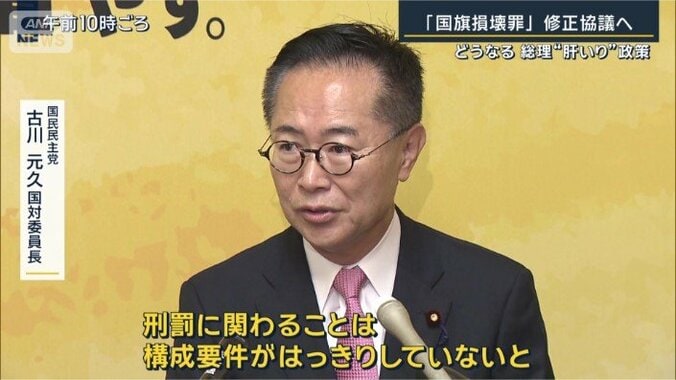 国民民主党　古川元久国対委員長