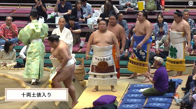「反則級にかわいいw」十両力士の“クセつよ”化粧まわしが出現 ファンざわめき 2枚目