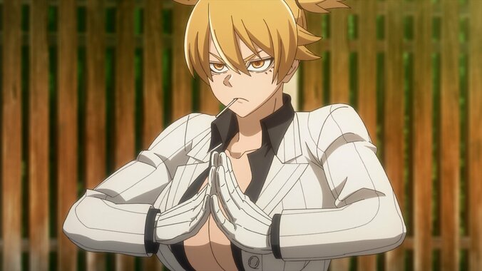 アニメ『桃源暗鬼』第6話桃草蓬場面カット