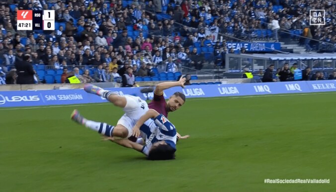 【写真・画像】「反則級の上手さ」久保建英の“美しすぎるヒールパス”にファン大興奮！待望復帰の名相棒と“黄金コンビ”で違いを作った瞬間「タケ×トラオレ最高！」「相性いいのよね」　1枚目