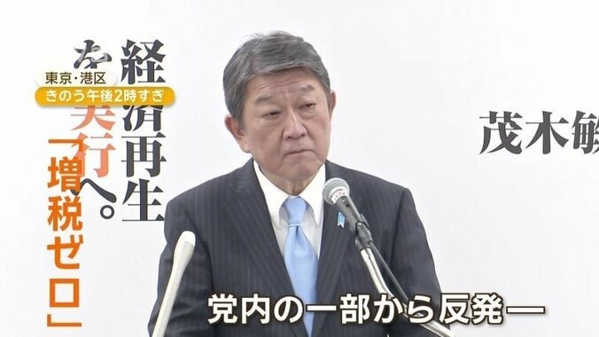 党内の反発を招いた「増税ゼロ」