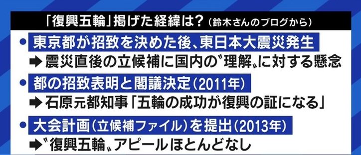 「開閉会式でほとんど取り上げられなかったのは非常に残念」「福島産食材への風評払拭が必要なタイミングだった」“復興五輪”とは何だったのか?