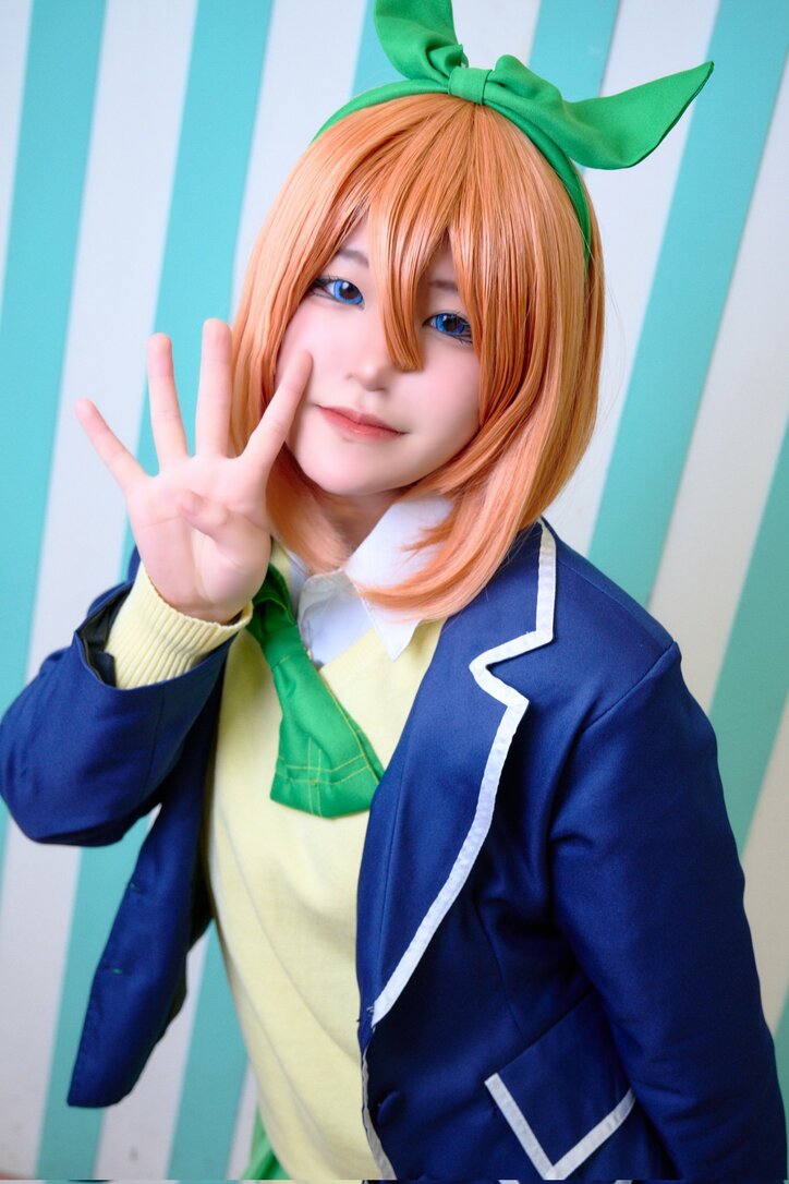 【写真・画像】『五等分の花嫁』中野四葉コスプレ画像　2枚目