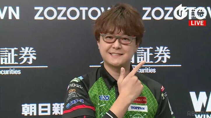 【写真・画像】石井一馬、三つ巴の激熱オーラス制し個人4勝目！エースとしてチームをけん引する覚悟「ポイントを積み重ねられるように頑張っていきます！」/麻雀・Mリーグ　1枚目