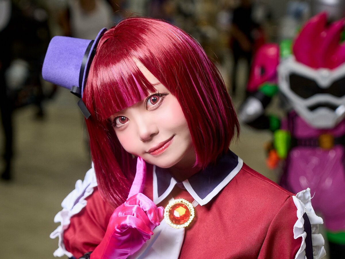 自分は新人アイドル有馬かな！」細部にまでこだわったコスプレで