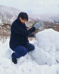「かぁ～わぁ～いぃ～いぃ～」竹内涼真の無邪気な“雪遊びショット”にファン歓喜