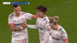 「とんでもない20歳」なでしこ谷川萌々子の“魔法の決勝ゴール”に海外ファンも大熱狂！「まるでムシアラだ」「マンUは引き抜くべき」【女子CL】