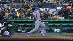 鈴木誠也、2打席連続3号でメジャートップタイ！2発目はレフトに豪快121メートル弾