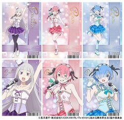 特典にはアイドル衣装のエミリア、レム、ラムが！アニメイトで『Re:ゼロから始める異世界生活』3期放送記念フェアが開催