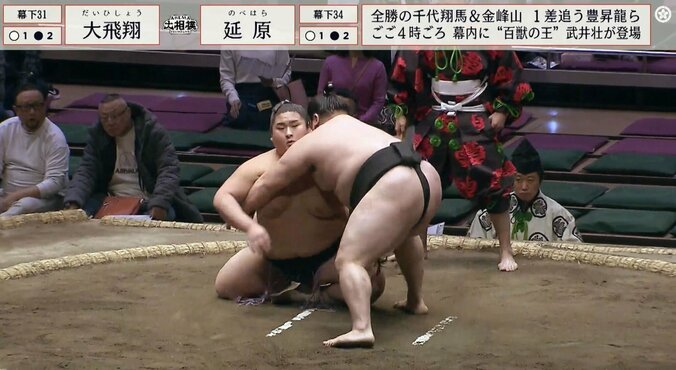 【画像】力士が浮かべた驚きの表情