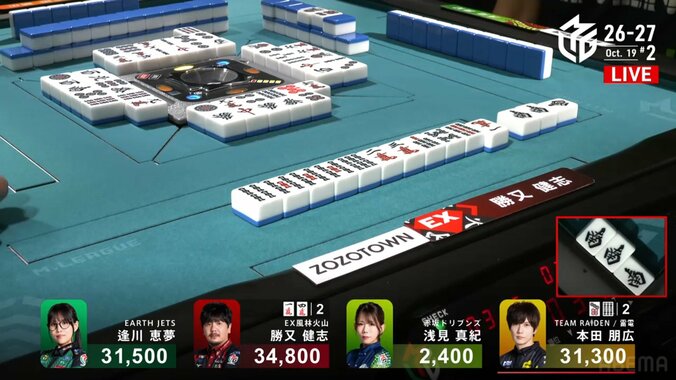 勝負強い！勝又健志、オーラスの逃げ切り