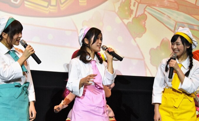 美山加恋、福原遥、水瀬いのりの想い出スイーツは？  『映画キラキラ☆プリキュアアラモード』舞台挨拶 6枚目