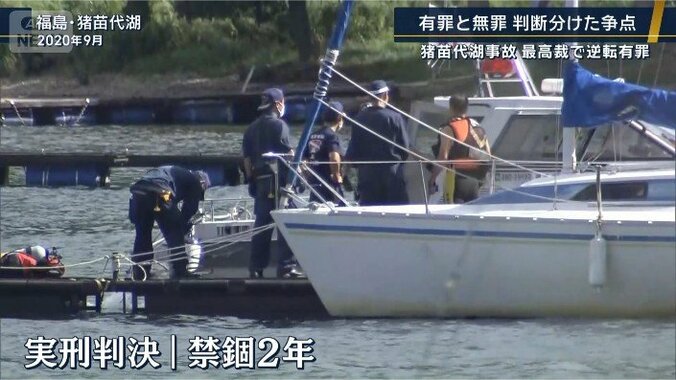 禁錮2年の実刑判決