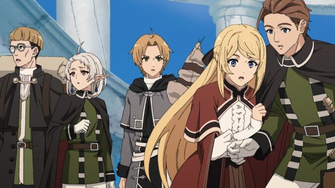 ルーデウスは“甲龍王”ペルギウスに謁見する…『無職転生III』第8話先行場面カット公開 2枚目