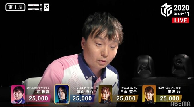 30人目のMリーガー堀慎吾が初陣「緊張しなかった」と実力者の余裕／麻雀・Mリーグ 2枚目