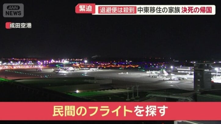 民間のフライトを探す