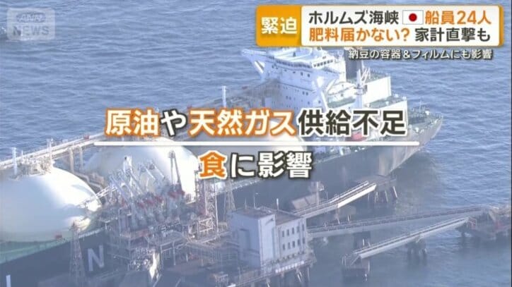 「食」への影響も