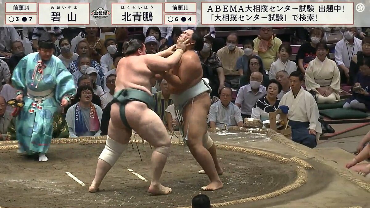 巨漢力士の“熊の手”に耐えた規格外の北青鵬 小兵の親方「相撲の基本が