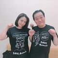 磯山さやか、上島竜兵とのツーショットに「可愛い過ぎます。笑顔も素敵です」の声届く