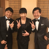 和田アキ子、たかの友梨70歳誕生日パーティーへ　両手に花？武田修宏と石田純一との3ショットも公開