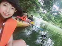 川崎希『石垣島でカヌー♡』