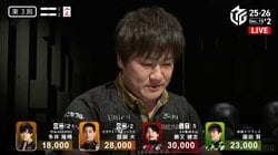 野太い声の二重奏 実力派の中年男性雀士、2人揃って「ロン」にファン「ロンロン」「ガチでおもろい」火花バチバチ／麻雀・Mリーグ