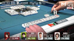 めくった瞬間キラッキラ 白銀紗希の“プラチナ”裏ドラ3枚が眩しい瞬間「すげえ！」／麻雀・Mトーナメント