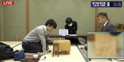 3年連続3回目の勝率一位賞へ　藤井聡太七段が対局中／将棋・順位戦C級1組