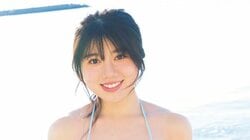 グラビアデビューが話題の現役看護学生 加藤玲菜が日本人離れしたハツラツボディを大胆披露 『週プレ』初登場