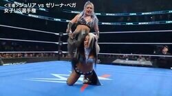 「痛そう」人気日本人女子レスラーが敵の後頭部を“ぐしゃり”…容赦ない攻撃に会場騒然「大丈夫か？」