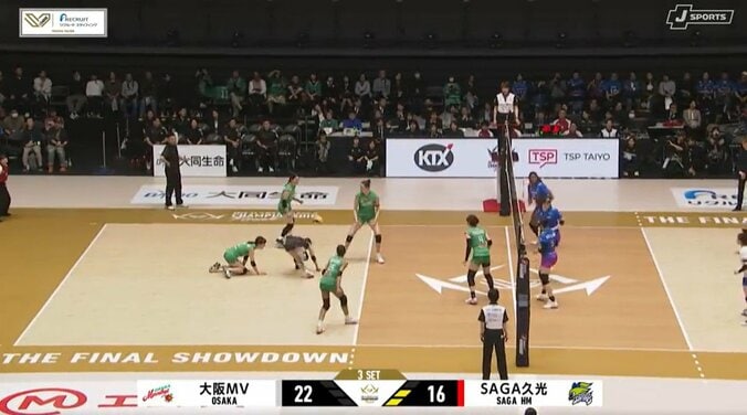 女子バレー、予想外の