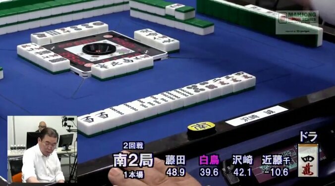 麻雀日本シリーズ2017開幕　初日は沢崎誠が暫定首位に 1枚目