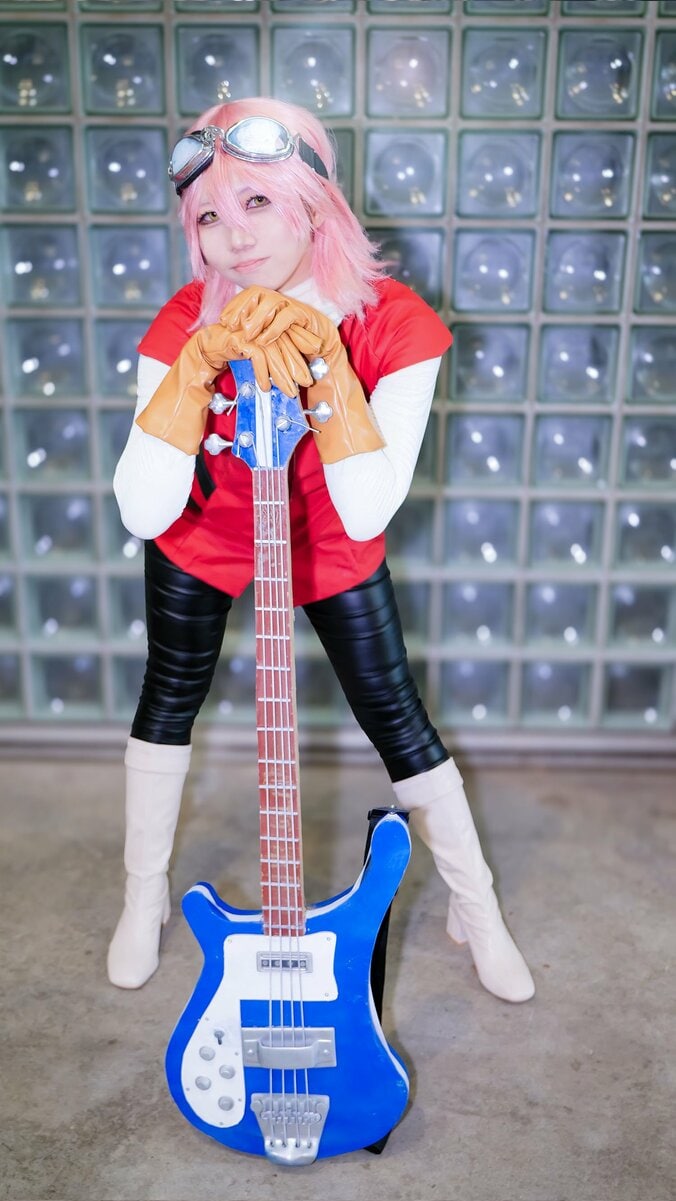 The decision to cosplay Haruko from 