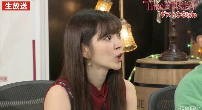 「な～んだと～」鈴木愛理、あ然！　ヤンキーアイドルに着席を促すも、生放送中に「うんこ座り」 1枚目