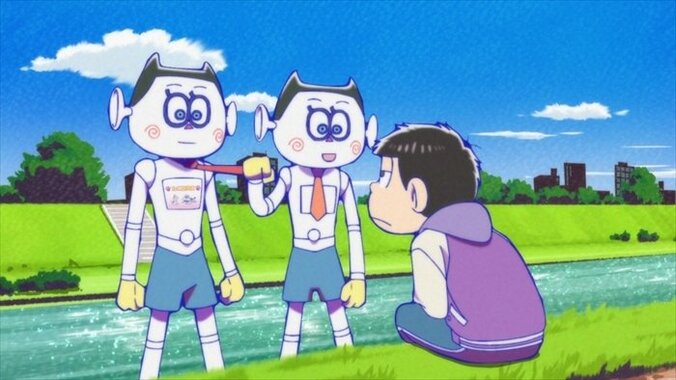 アニメ「おそ松さん」ニートのおそ松＆カラ松がサラリーマンに！？第6話先行カット＆あらすじ公開 1枚目