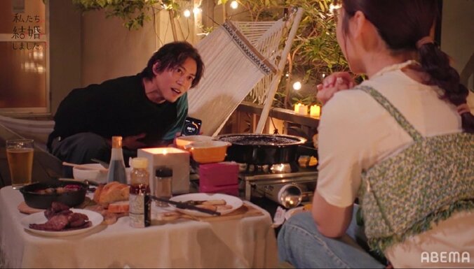 ぱるる、佐野岳を見つめ優しく「がっくん」佐野はガチ照れ「酒飲まないとできない」『私たち結婚しました3』第7話 5枚目