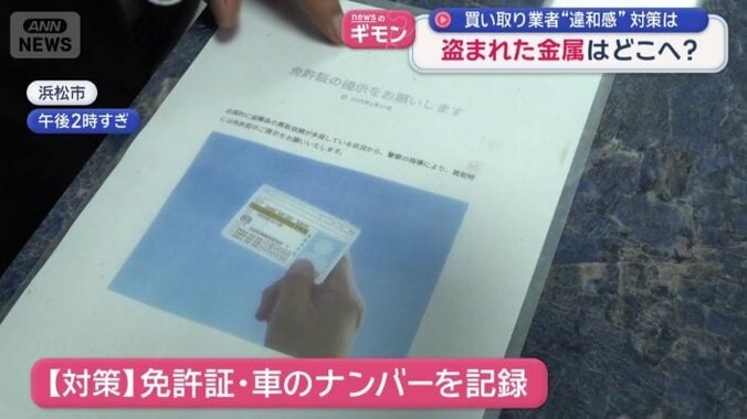 受付に防カメを設置したり