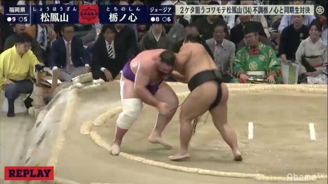 1度勝ったのに…栃ノ心が憮然　立ち合い不成立も止まらず丸々一番取り直してから黒星 1枚目