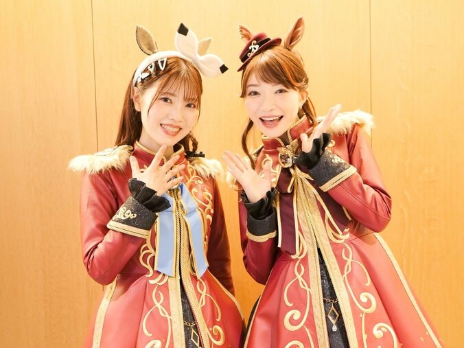 【写真・画像】「お話を聞いていたら涙が出てきてしまって……！」石原夏織＆海弓シュリ、『ウマ娘』7thイベント出走直後のインタビュー！　2枚目