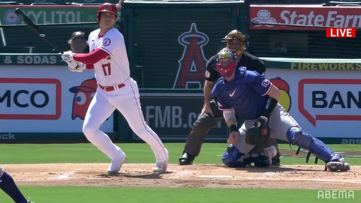 大谷翔平、本拠地最終戦も快音響く 1回の第1打席にセンター前ヒットで自己最長更新の17試合連続安打 直近1カ月で無安打は26試合中4試合だけ
