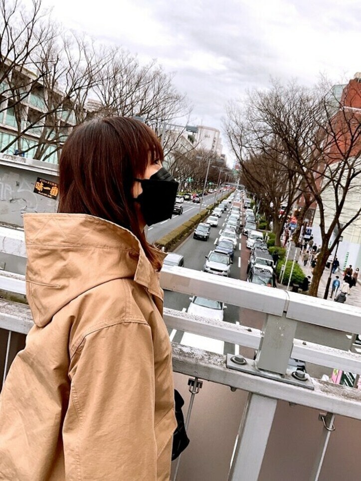  渡辺美奈代、夫と表参道でデート「昔は手を繋いで歩いてたね」 