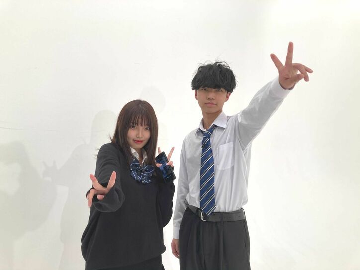 深堀裕之賛(ゆうのすけ)&大汐姫菜(ひな)、『今日好き』史上最も“癒される”カップルに直撃!