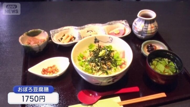 おぼろ豆腐膳