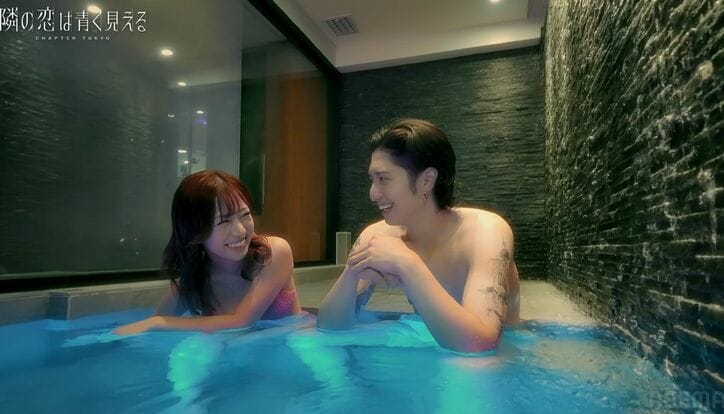 【写真・画像】スタイル抜群の元アイドルが水着姿でジャグジーデート!生田斗真似イケメンに迫る 2枚目